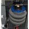 Lev-Co 4" high temp motorized hose reel c/w 25' of hose, electric motor and remote control HRE-4-25-HT - alternate 5